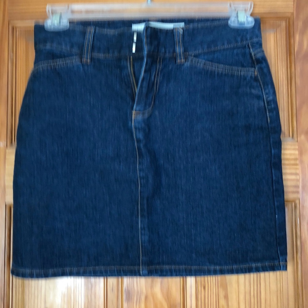 Gap jeans hip hugger skirt